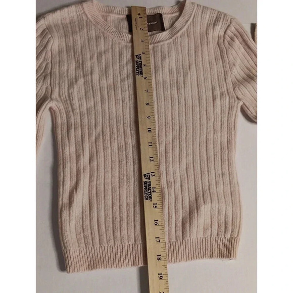 Reformation Pink Ribbed Sweater - Picture 6 of 6